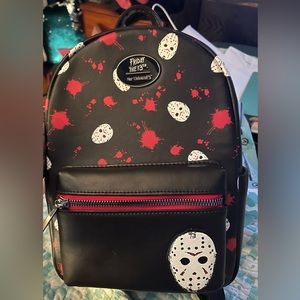 HerUniverse brand Mini novelty backpack. Friday the 13th / Jason Voorhees
